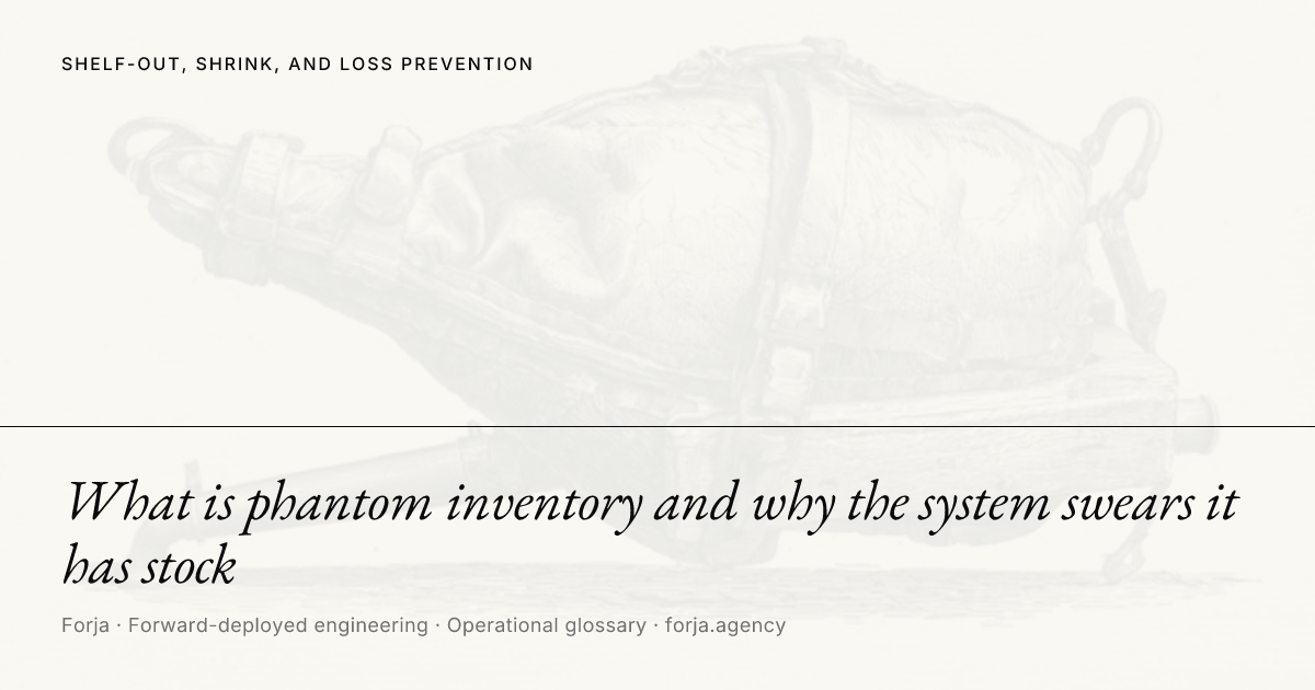 What is phantom inventory and why the system swears it has stock