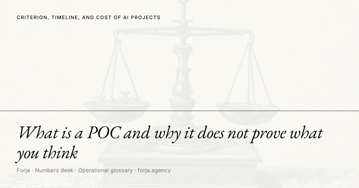 What is a POC and why it does not prove what you think